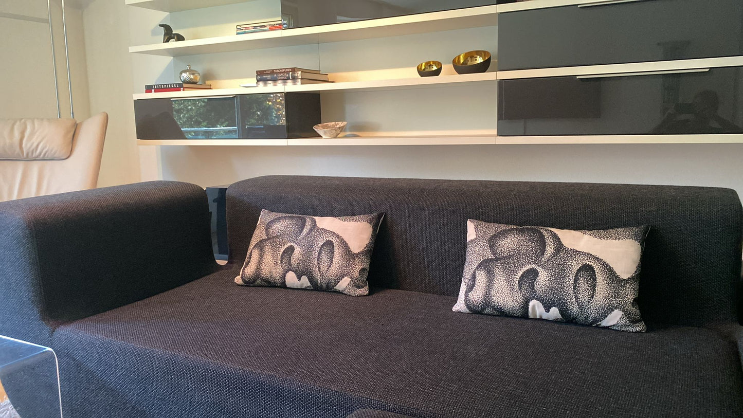 Premium-Kissen mit Künstlermotiv