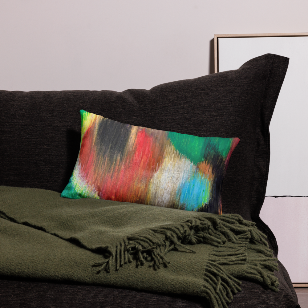 Premium-Kissen mit Künstlermotiv