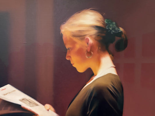 Gerhard Richter, Lesende, 1994, Ausstellung Gerhard Richter in der Fondation Louis Vuitton, Paris, 2026.