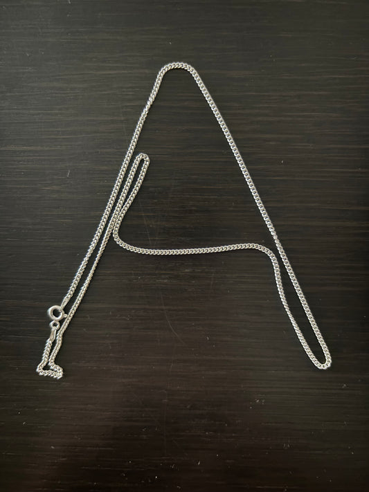 Silberkette passend zu den Anhängern: Variante 1