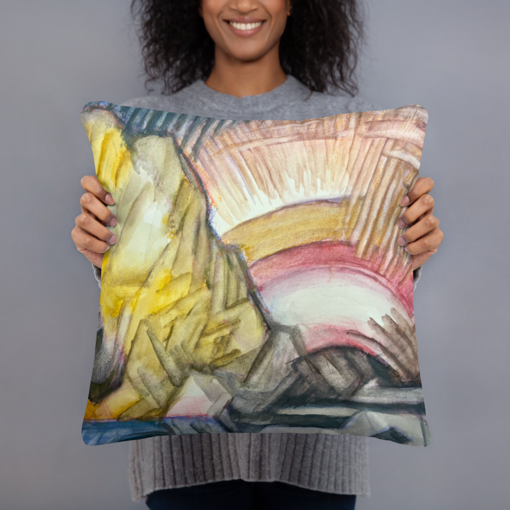 Wendekissen mit außerirdisch schönen Künstlermotiven