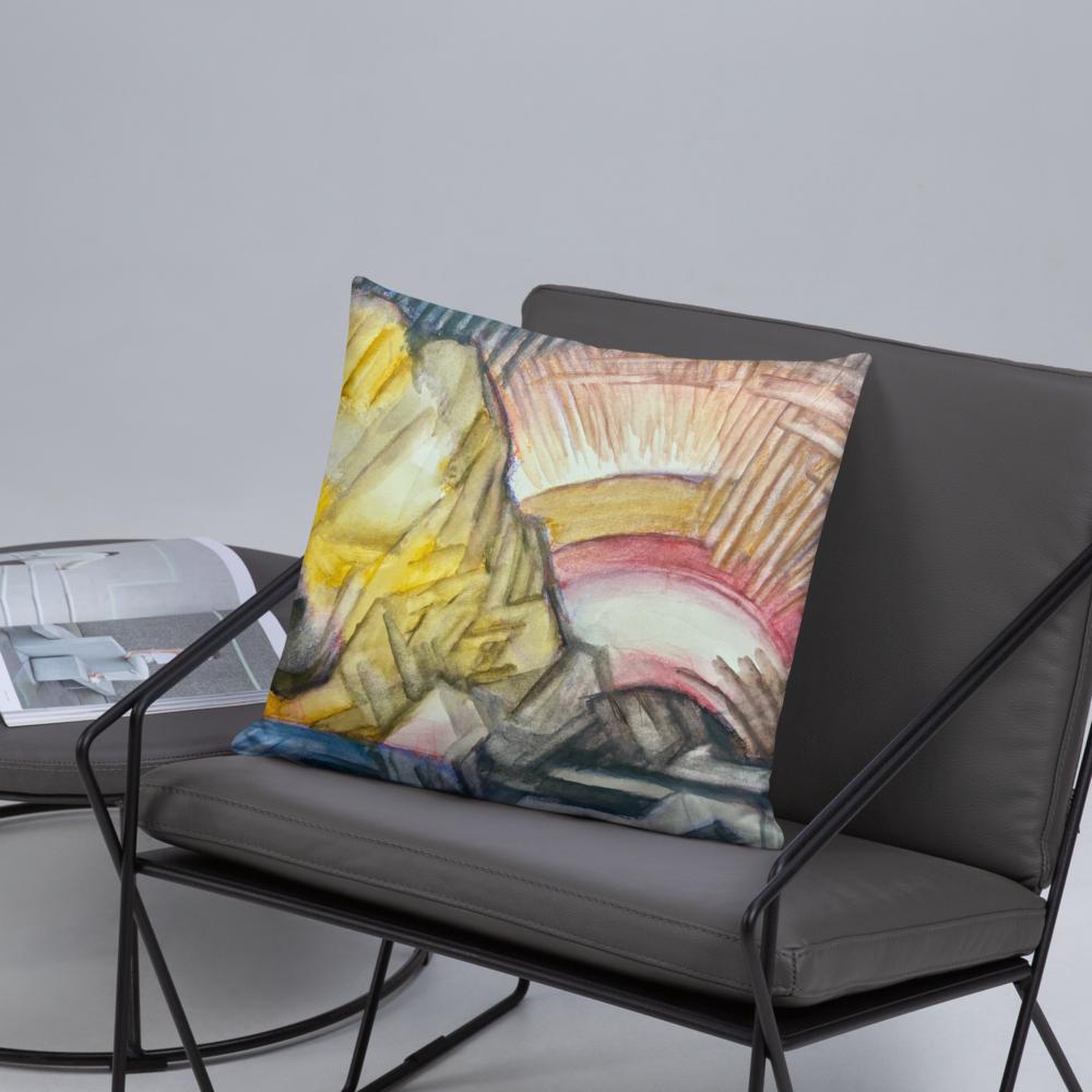 Wendekissen mit außerirdisch schönen Künstlermotiven