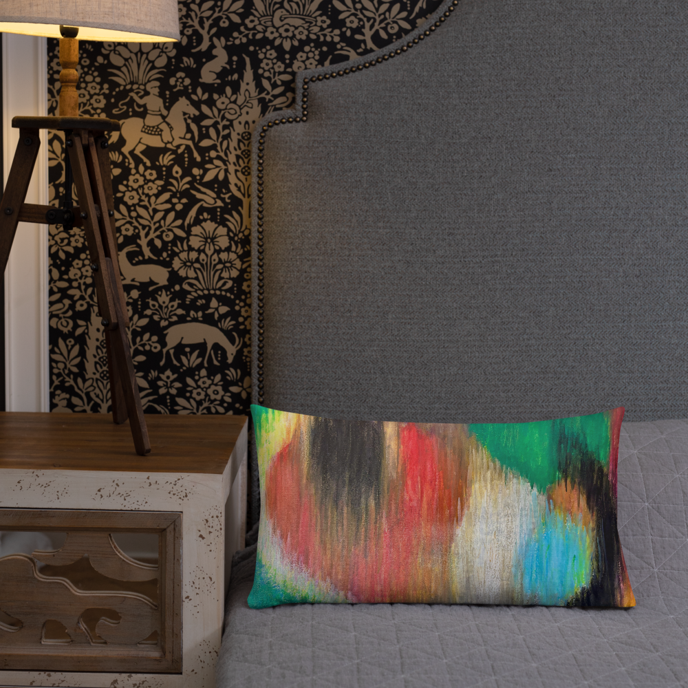 Premium-Kissen mit Künstlermotiv