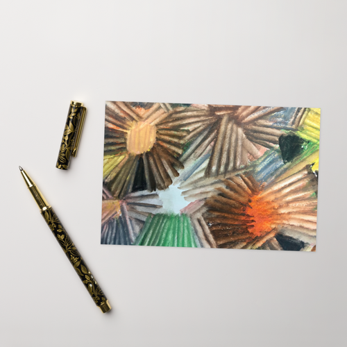 Grußkarte mit Aufschrift